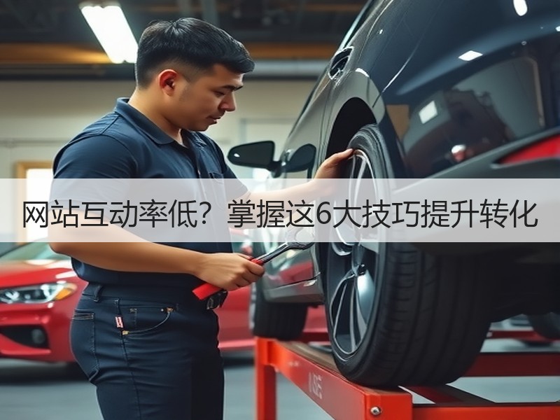 网站互动率低？掌握这6大技巧提升转化