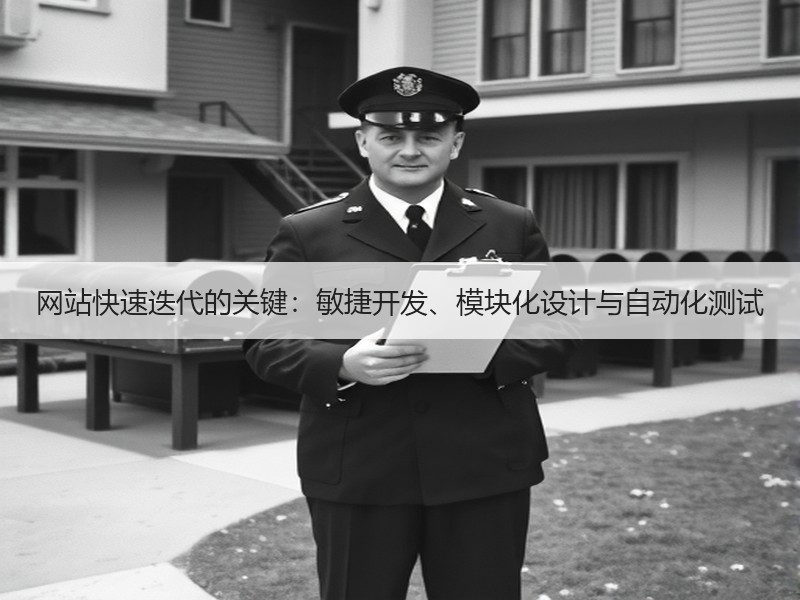网站快速迭代的关键：敏捷开发、模块化设计与自动化测试