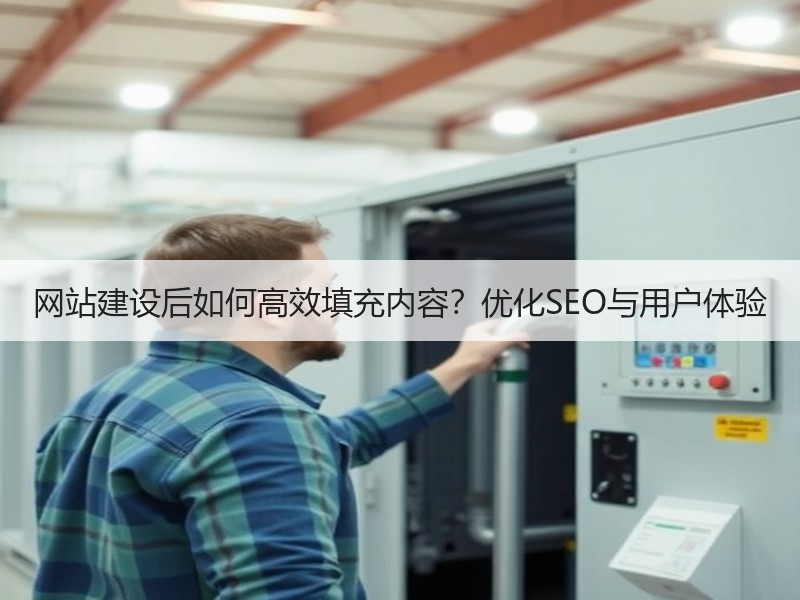 网站建设后如何高效填充内容？优化SEO与用户体验