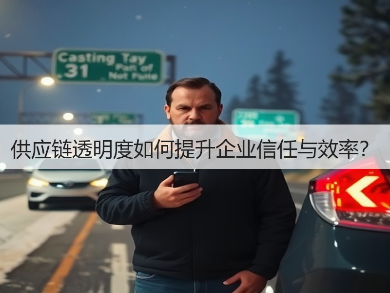 供应链透明度如何提升企业信任与效率？