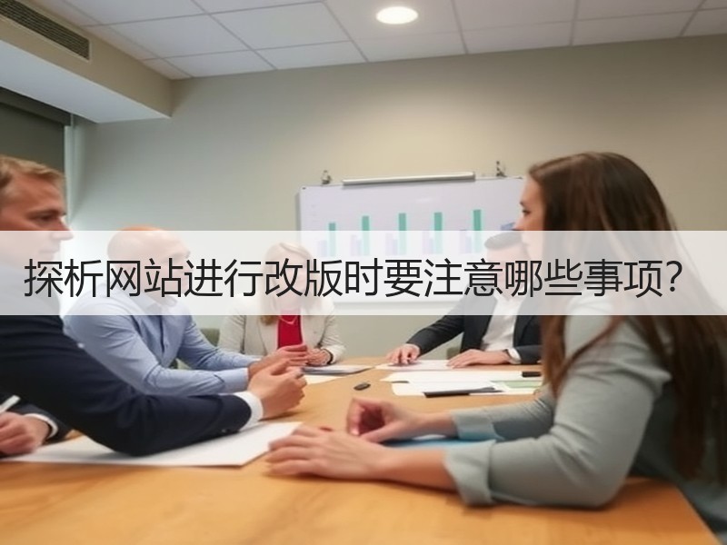 探析网站进行改版时要注意哪些事项？