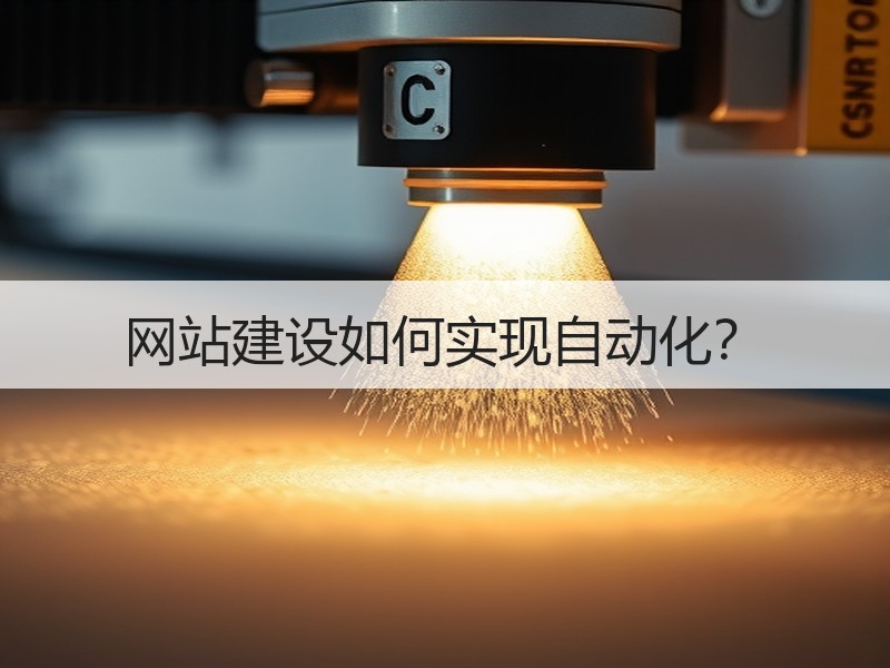 网站建设如何实现自动化？