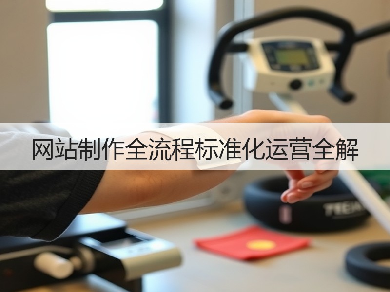网站制作全流程标准化运营全解