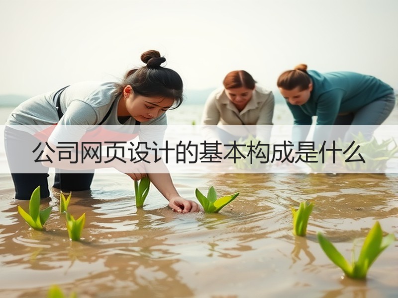 公司网页设计的基本构成是什么