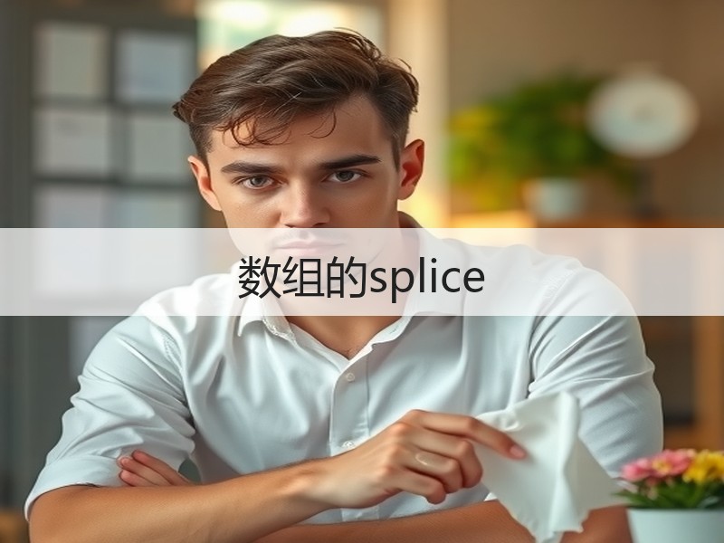 数组的splice