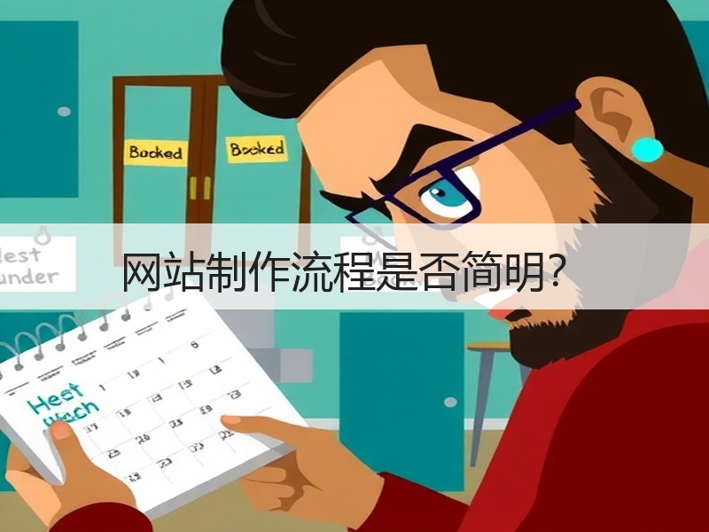 网站制作流程是否简明？