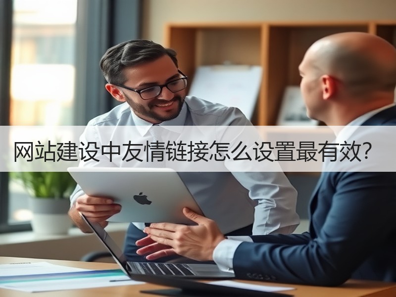 网站建设中友情链接怎么设置最有效？