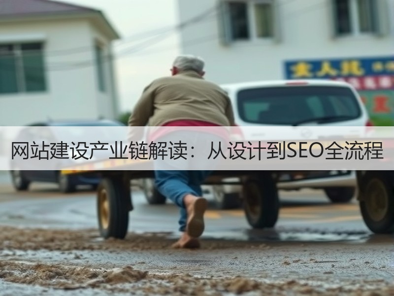 网站建设产业链解读：从设计到SEO全流程