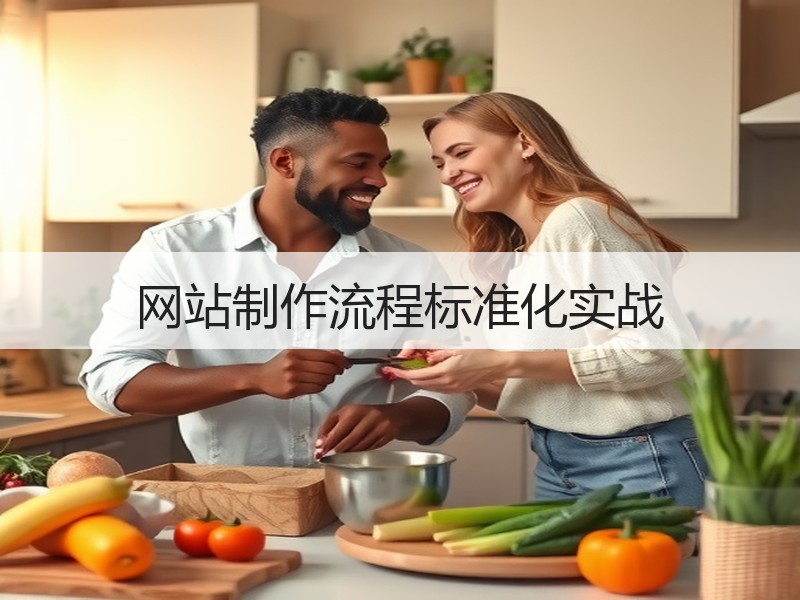 网站制作流程标准化实战