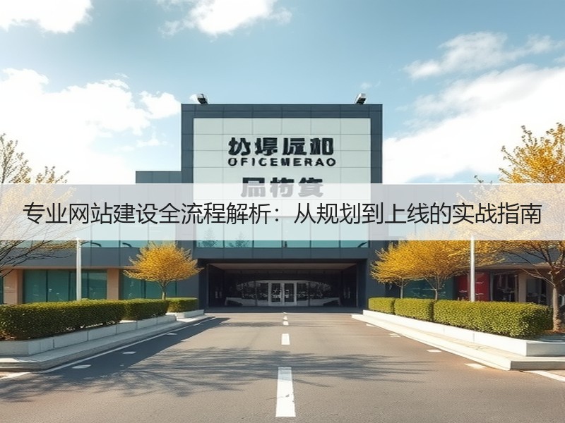 专业网站建设全流程解析：从规划到上线的实战指南