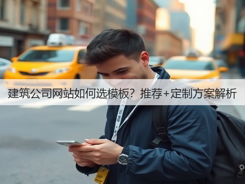 建筑公司网站如何选模板？推荐+定制方案解析