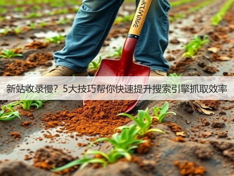 新站收录慢？5大技巧帮你快速提升搜索引擎抓取效率