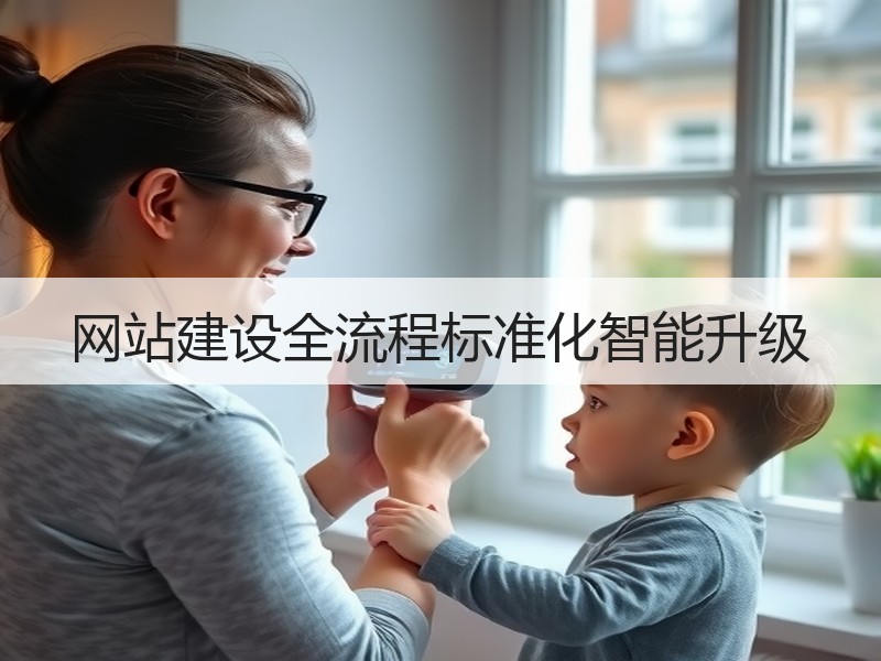 网站建设全流程标准化智能升级