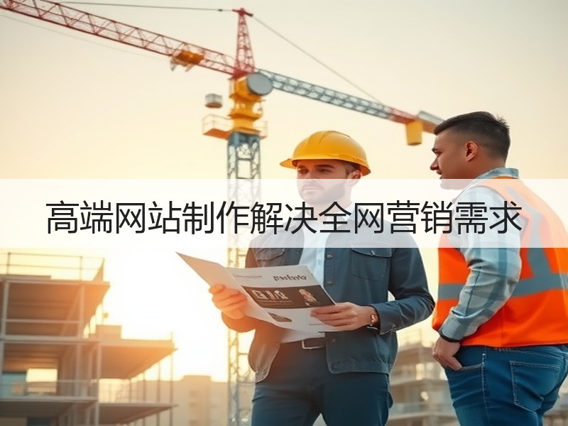 高端网站制作解决全网营销需求