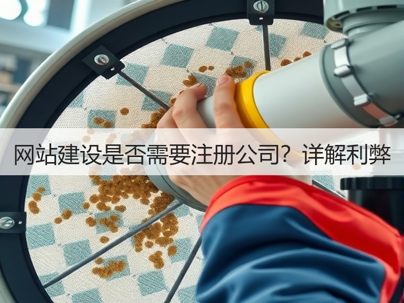 网站建设是否需要注册公司？详解利弊