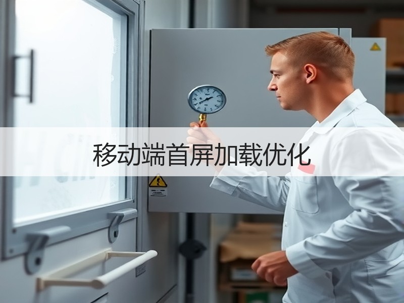 移动端首屏加载优化