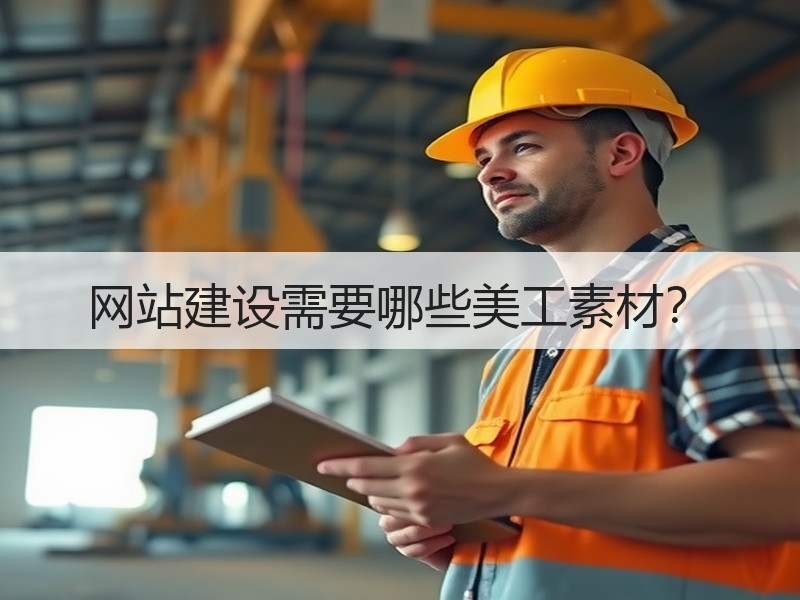 网站建设需要哪些美工素材？