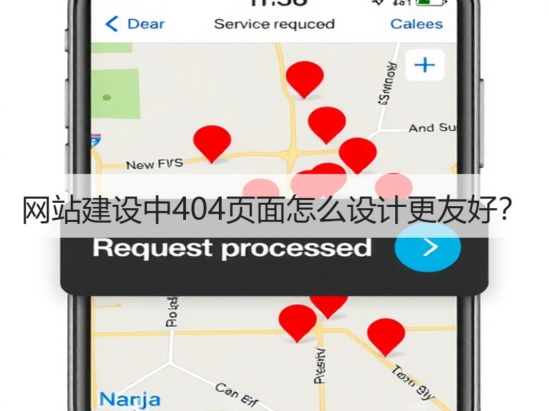 网站建设中404页面怎么设计更友好？