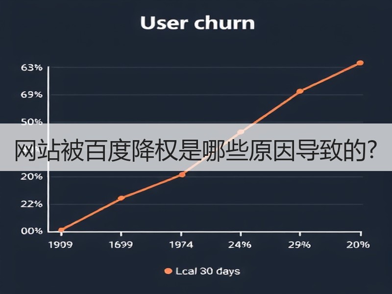 网站被百度降权是哪些原因导致的?