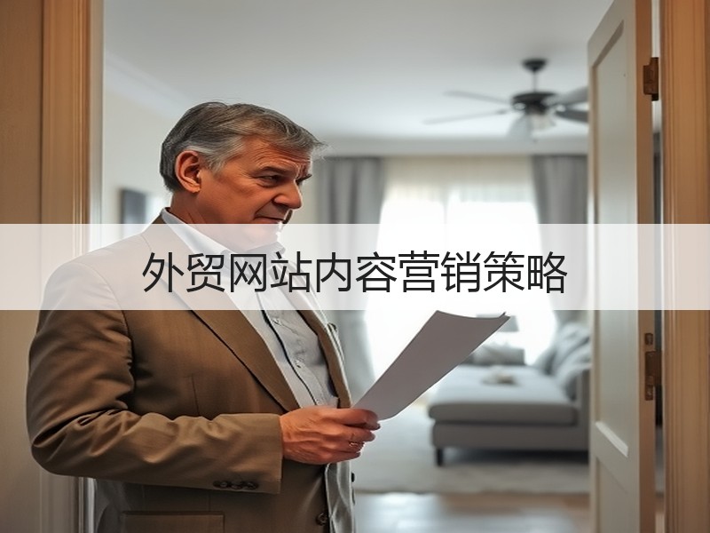 外贸网站内容营销策略