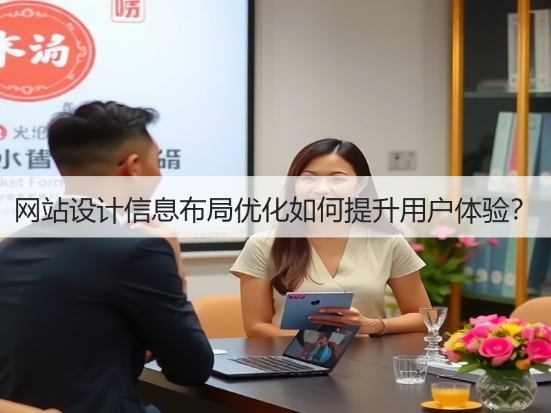 网站设计信息布局优化如何提升用户体验？