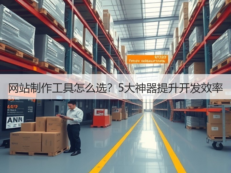 网站制作工具怎么选？5大神器提升开发效率