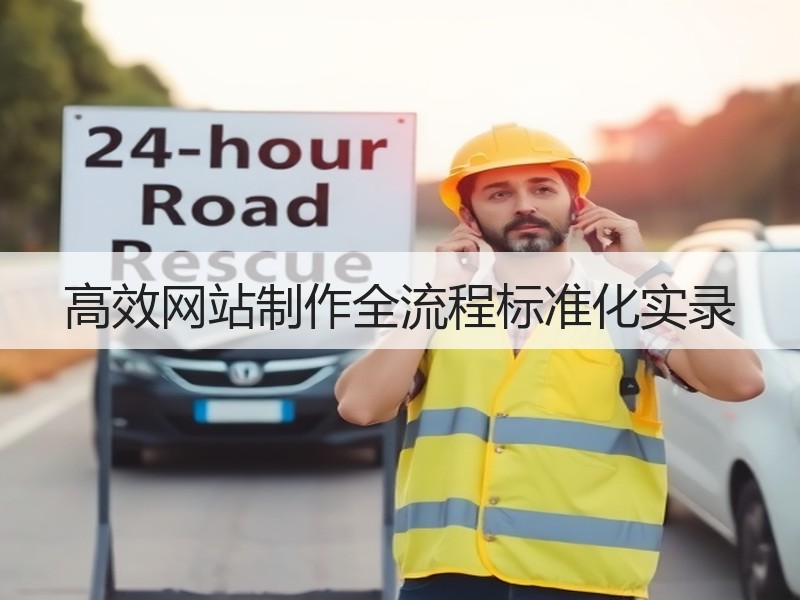 高效网站制作全流程标准化实录