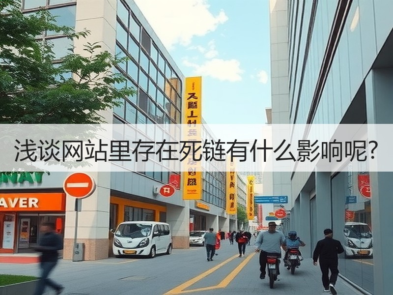 浅谈网站里存在死链有什么影响呢?