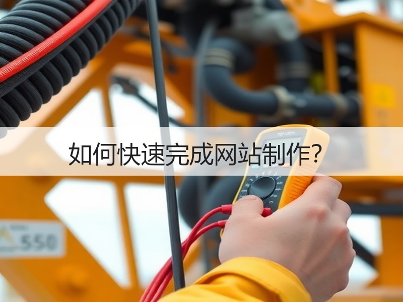 如何快速完成网站制作？