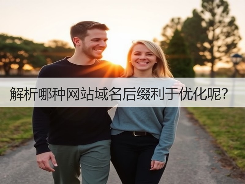 解析哪种网站域名后缀利于优化呢？
