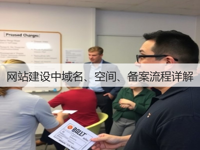 网站建设中域名、空间、备案流程详解