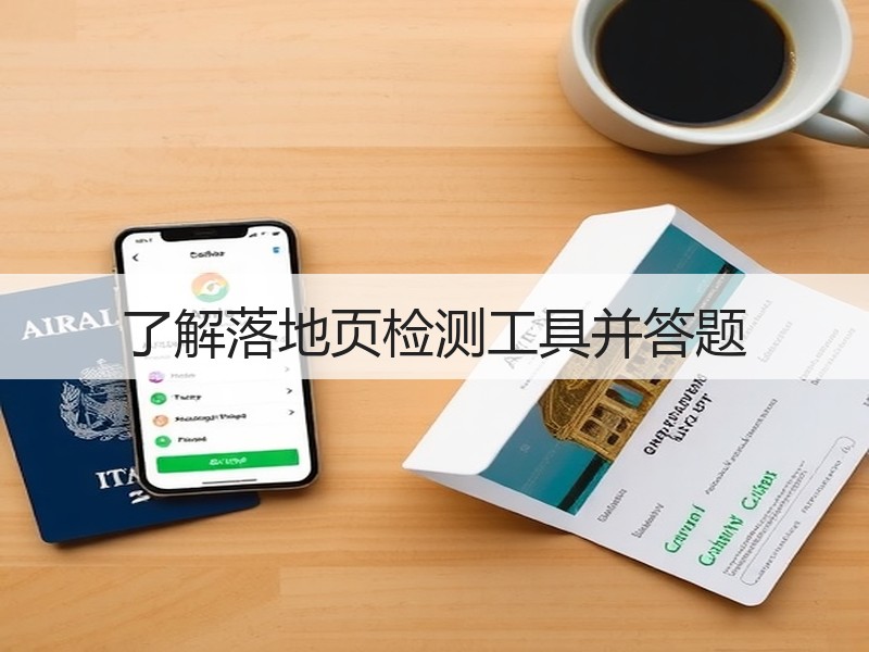 了解落地页检测工具并答题