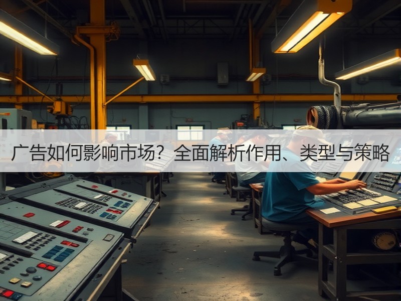 广告如何影响市场？全面解析作用、类型与策略