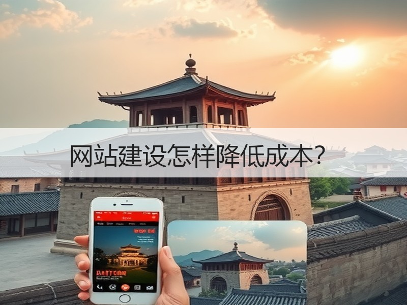 网站建设怎样降低成本？