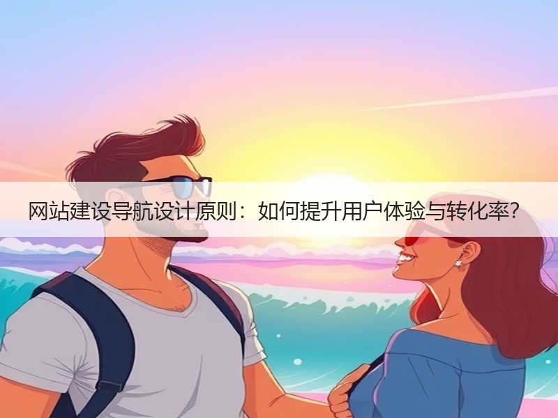网站建设导航设计原则：如何提升用户体验与转化率？