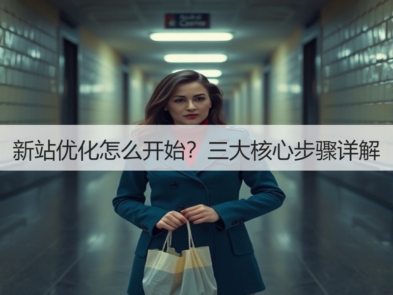 新站优化怎么开始？三大核心步骤详解
