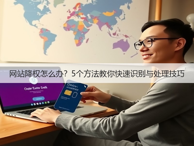网站降权怎么办？5个方法教你快速识别与处理技巧