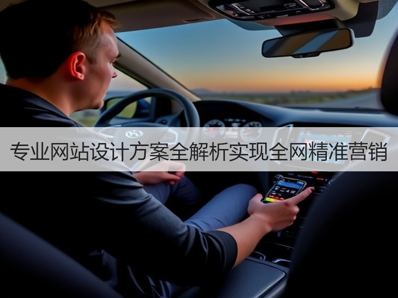 专业网站设计方案全解析实现全网精准营销