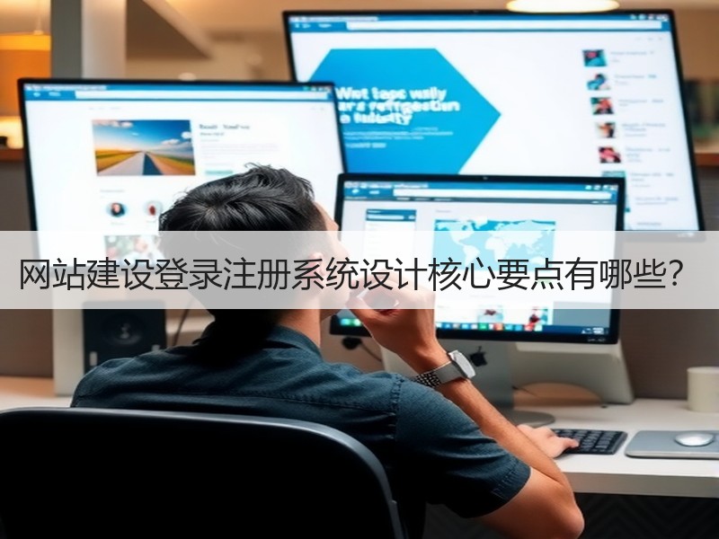 网站建设登录注册系统设计核心要点有哪些？