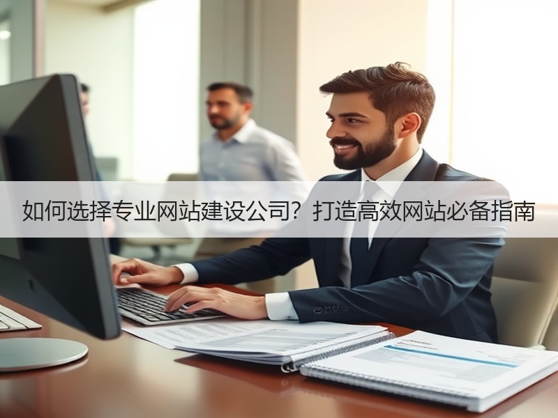 如何选择专业网站建设公司？打造高效网站必备指南