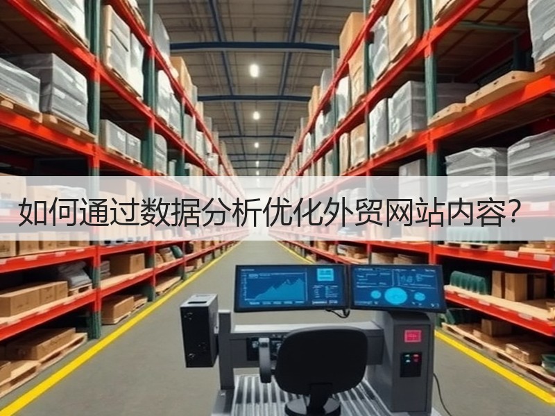 如何通过数据分析优化外贸网站内容？