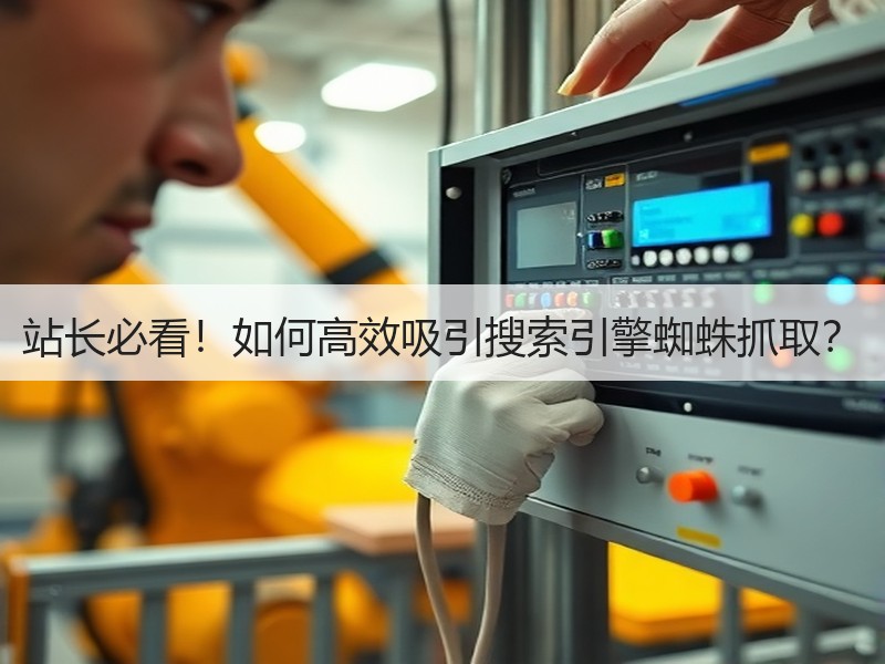 站长必看！如何高效吸引搜索引擎蜘蛛抓取？