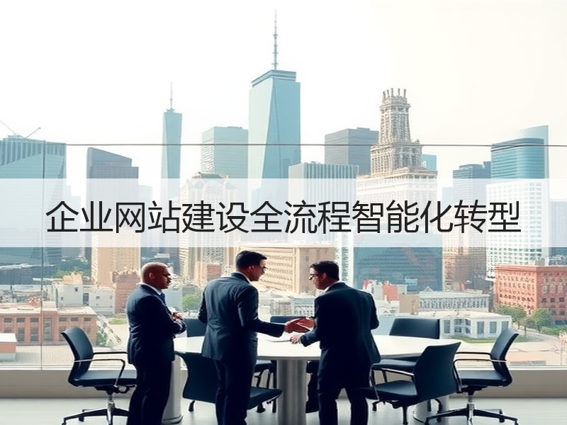 企业网站建设全流程智能化转型