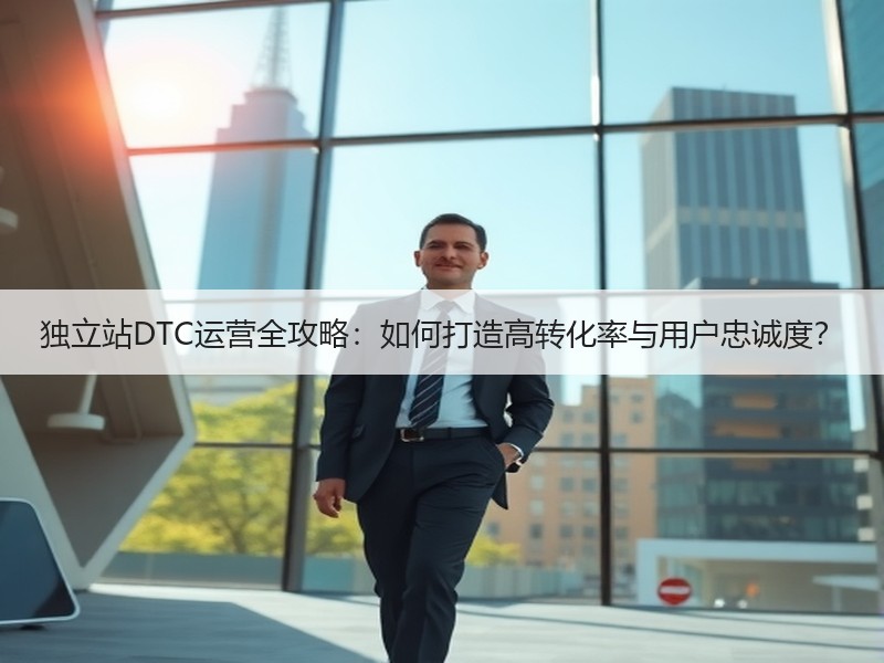 独立站DTC运营全攻略：如何打造高转化率与用户忠诚度？