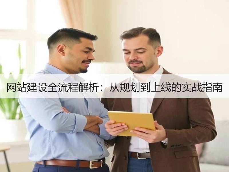 网站建设全流程解析：从规划到上线的实战指南