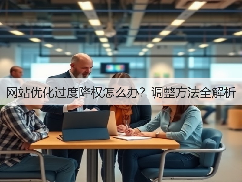 网站优化过度降权怎么办？调整方法全解析