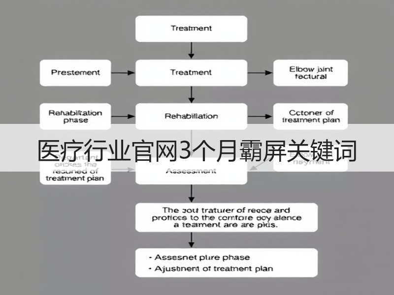 医疗行业官网3个月霸屏关键词