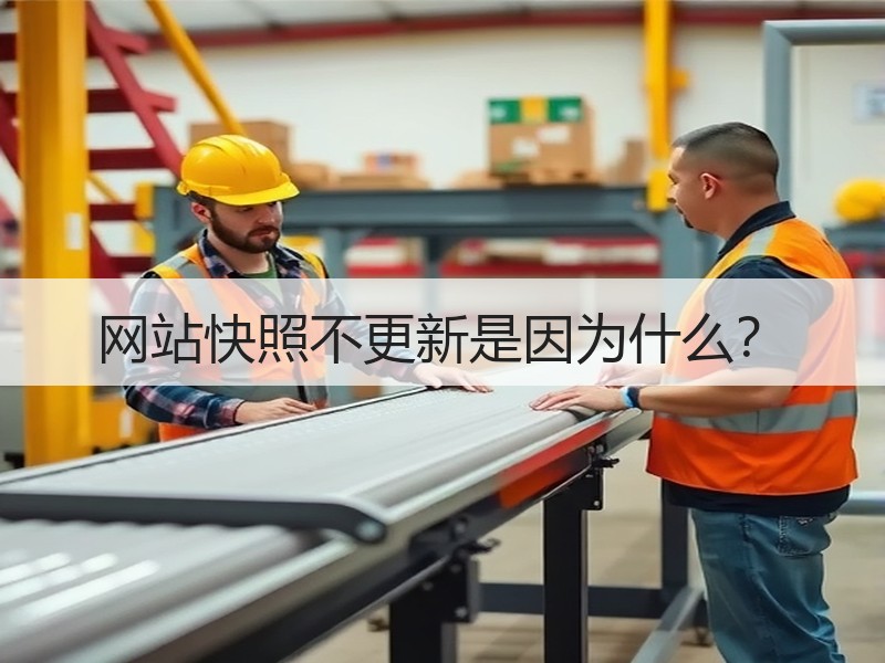 网站快照不更新是因为什么？