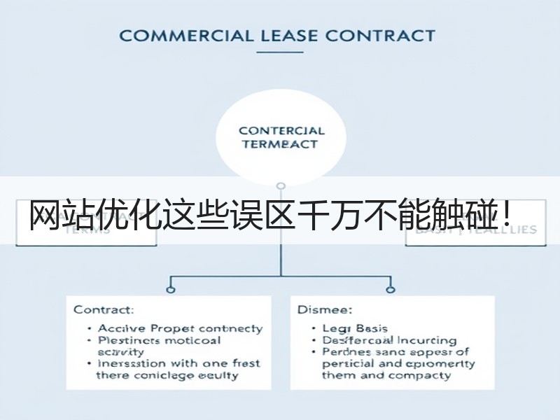 网站优化这些误区千万不能触碰！