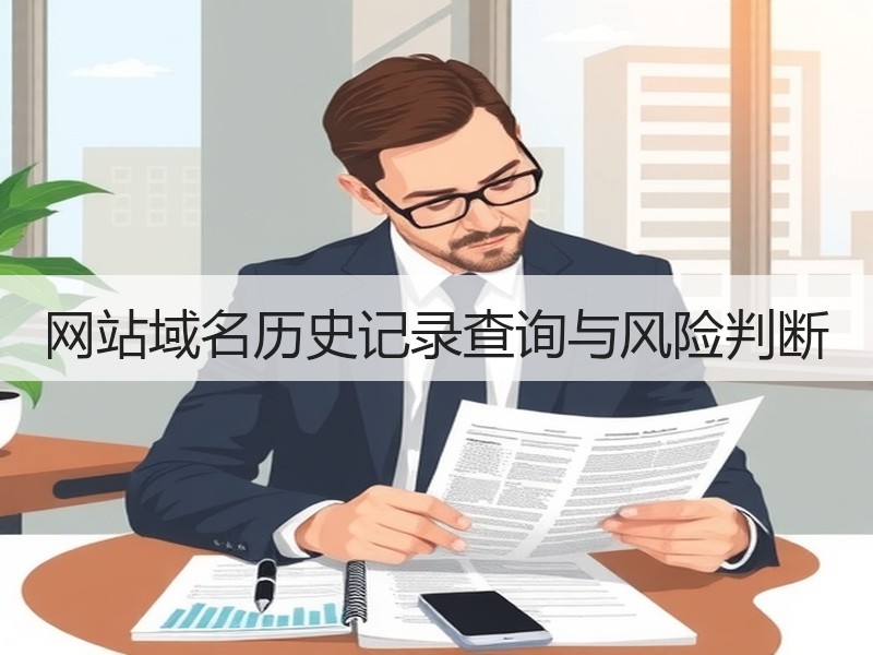网站域名历史记录查询与风险判断